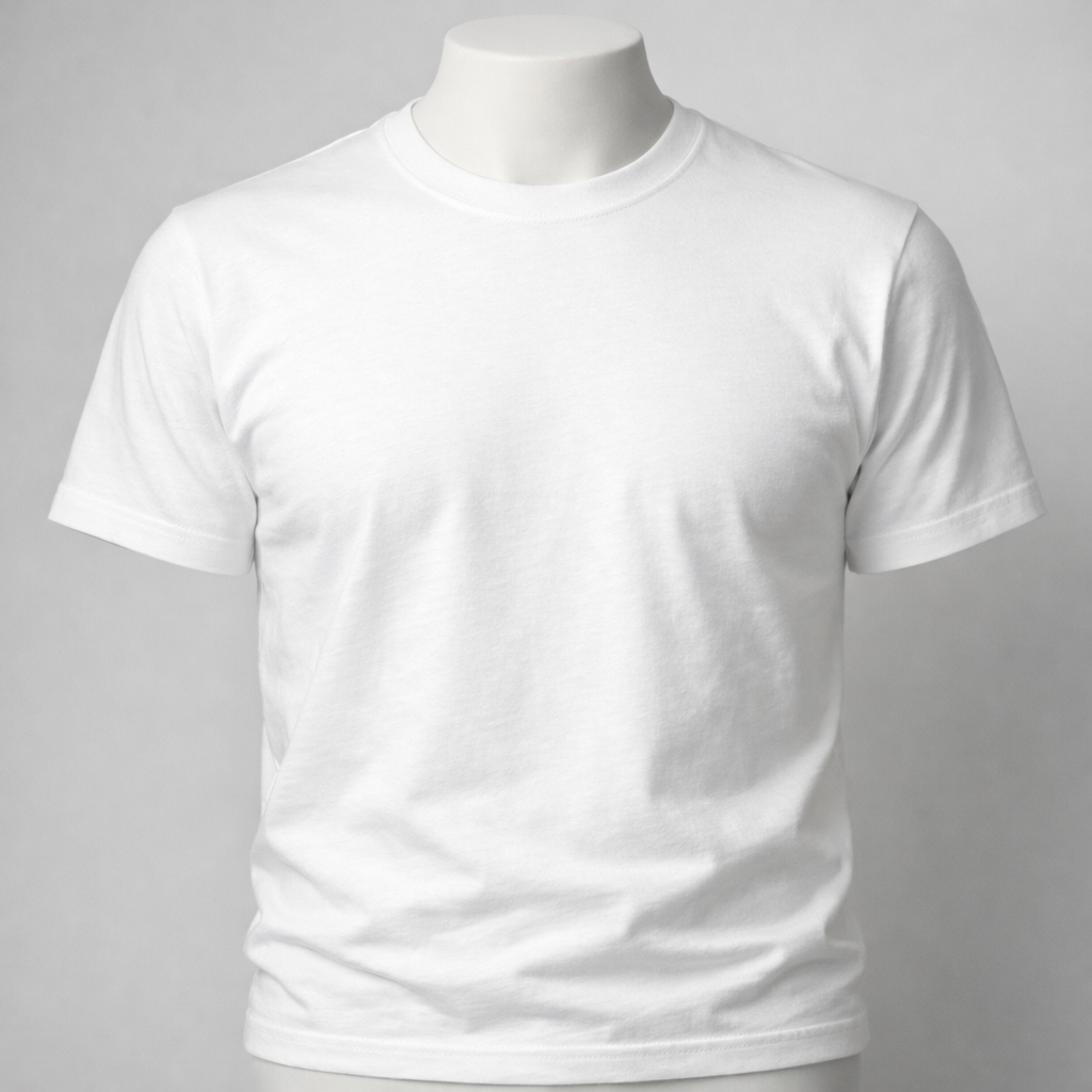 Design preview on a t-shirt